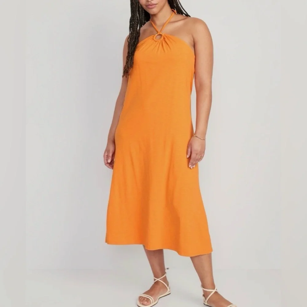 NWT Old Navy Halter Mini Dress Sz Small - Picture 3 of 7